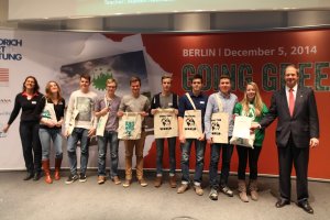 Berlin US embassy-Going Green award.JPG